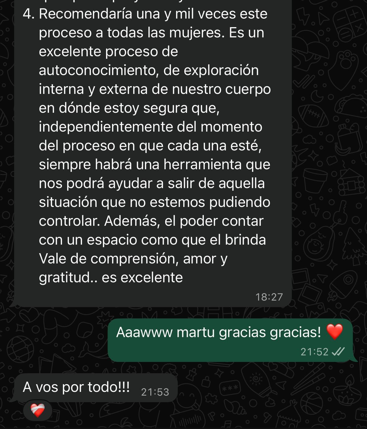 Testimonio de Martu